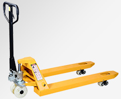 手動(dòng)液壓搬運(yùn)車電子廠車間里的得力助手